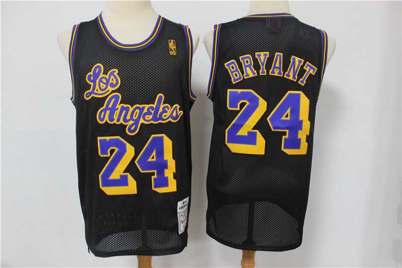 Lakers 24 Kobe Bryant Black Hardwood Classics Mesh Jersey,We sell and wholesale Lakers 24 Kobe Bryant Black Hardwood Classics Mesh Jersey on line form chian!
